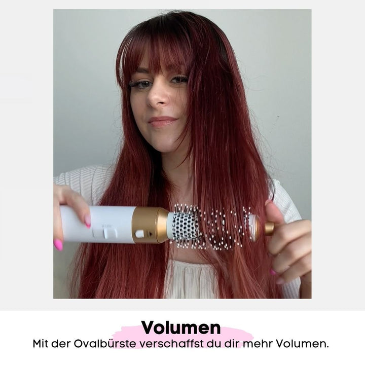 5in1 - Airstyler + Pflegehaarbürste, für das perfekte Haar - SOLOH