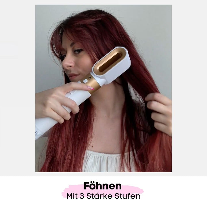 5in1 - Airstyler + Pflegehaarbürste, für das perfekte Haar - SOLOH