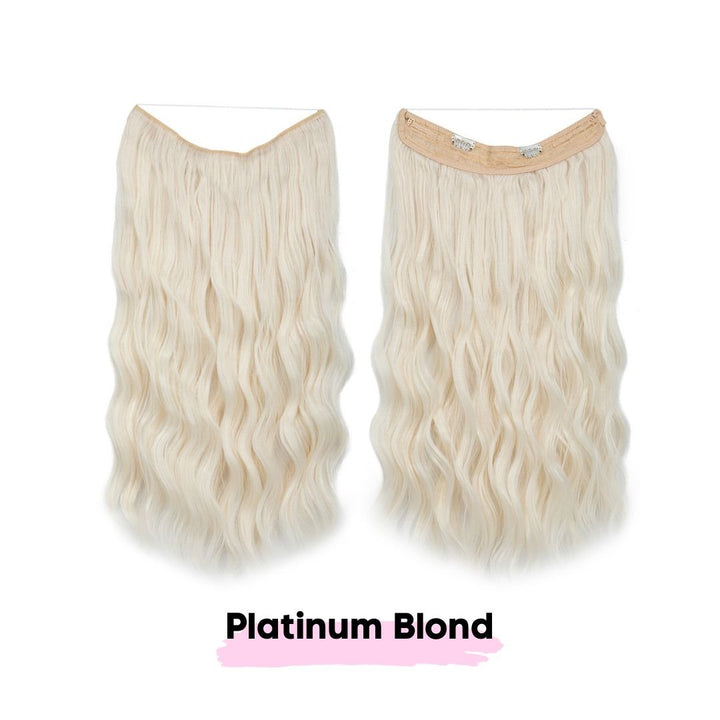 Haar Extensions 2.0 + Pflege Haarbürste | Mit Band & Clip | 40Cm 50Cm 60Cm - SOLOH