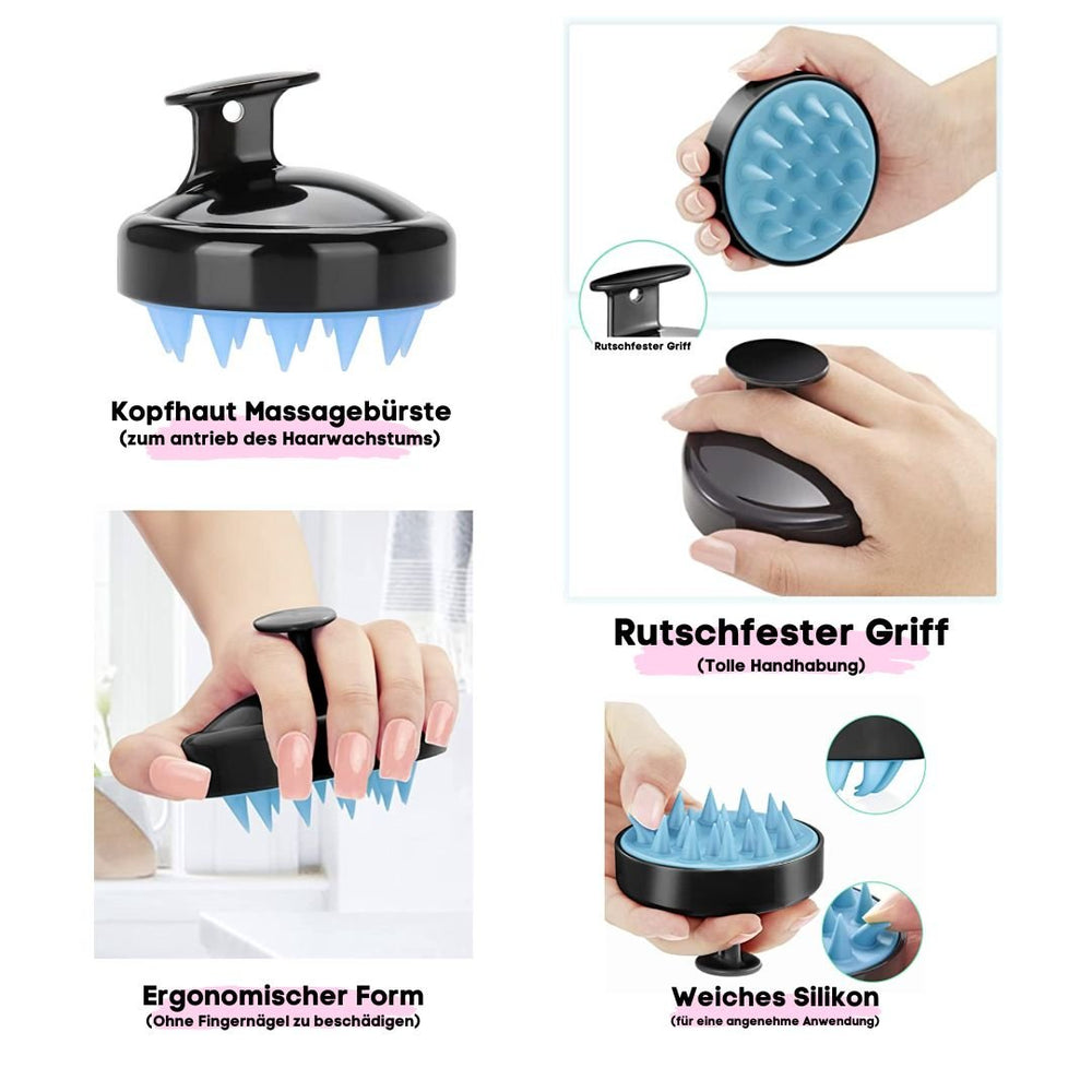 Haar Extensions + GRATIS Kopfmassage Bürste - SOLOH