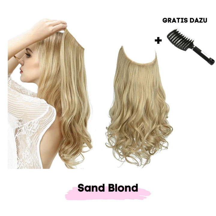 Haar Extensions + Pflegehaarbürste GRATIS - SOLOH