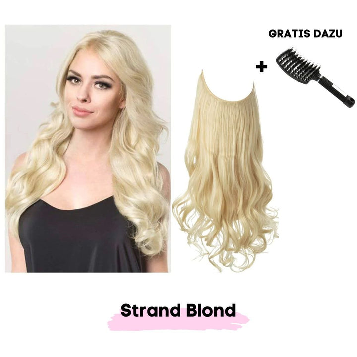 Haar Extensions + Pflegehaarbürste GRATIS - SOLOH