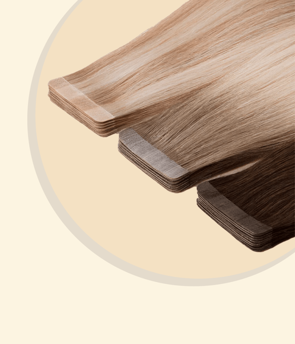 Remy Tape - In Extensions 100g – Glatt - SOLOH
