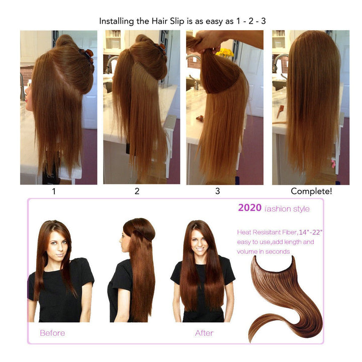 Haar Extensions Geglättet | 55Cm & 45Cm & 40Cm & 35Cm - SOLOH